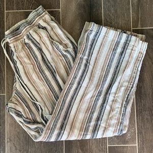 Maurice’s drawstring striped pants